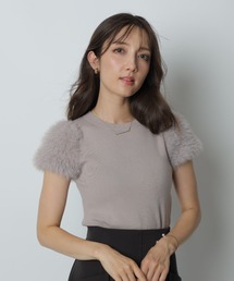 未使用品♡アプワイザーリッシェ♡フード付きロングブルゾン　　後ろリボンが可愛い Apuweiser-riche（アプワイザーリッシェ）の「撥水ショート