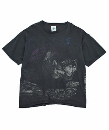 LABORATORY R（ラボラトリーアール）の「【USED】90’s Tour Champ “wolf” アニマル Tシャツ（Tシャツ/カットソー・メンズ）」
