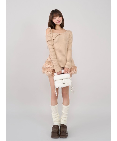 【新品 未開封】 Darich ダーリッチ ランダムフリルニットセットアップ ランダムフリルニットセットアップ（セットアップ）｜Darich