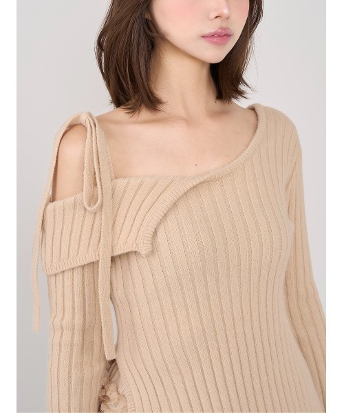 Darich（ダーリッチ）の「ランダムフリルニットセットアップ