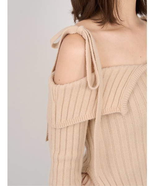 Darich（ダーリッチ）の「ランダムフリルニットセットアップ