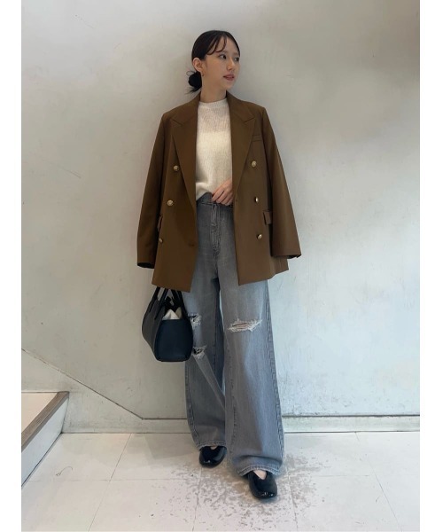 新品未使用　金釦ダブルブレストロングブレザー 金釦ダブルブレストロングブレザー（テーラードジャケット