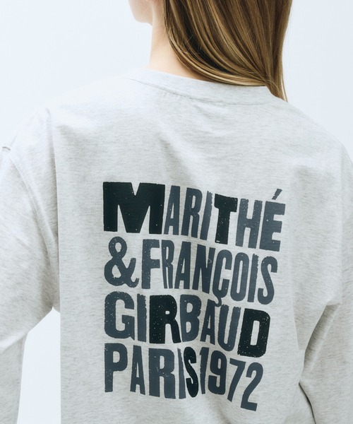 BOLD LOGO LONG SLEEVE（Tシャツ/カットソー）｜MARITHE + FRANCOIS