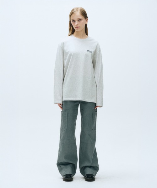 BOLD LOGO LONG SLEEVE（Tシャツ/カットソー）｜MARITHE + FRANCOIS