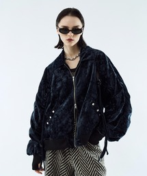 seyto | Crush velour gather blouson / クラッシュベロアギャザーブルゾン(ブルゾン)