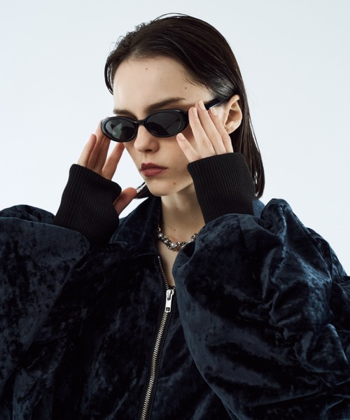 seyto(セイト)の「Crush velour gather blouson / クラッシュベロアギャザーブルゾン(ブルゾン・メンズ・ブラック/マスタード・2/1)」の16枚目の写真