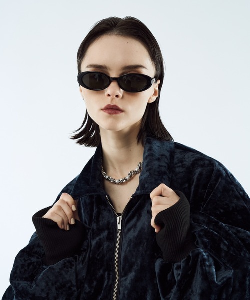 seyto サイズ1 / クラッシュベロアギャザーブルゾン seyto（セイト）の「Crush velour gather blouson / クラッシュベロア