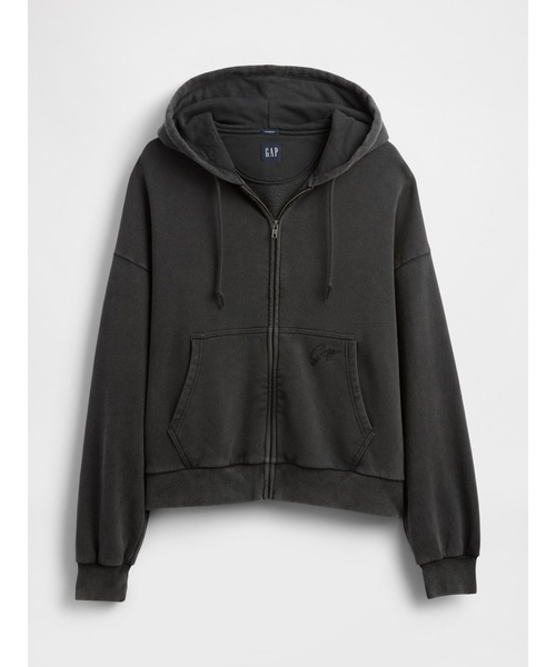 セール】ヴィンテージソフト オーバーサイズ クロップド ジップ