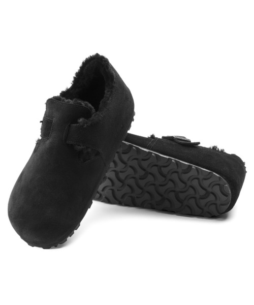 BIRKENSTOCK（ビルケンシュトック）の「London Shearling / ロンドンシアリング シアリングブラック 【ナロー幅】 UNISEX（その他シューズ・メンズ・ブラック・37(24cm)）」の7枚目の写真