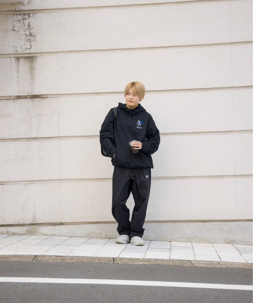 kaoyorinakami（カオヨリナカミ）の「peace hoodie / ピースフーディ（パーカー・メンズ・ネイビー/グレー/ブラック・SMALL/MEDIUM/LARGE/X-LARGE）」の12枚目の写真