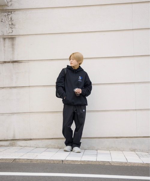 kaoyorinakami（カオヨリナカミ）の「peace hoodie / ピースフーディ（パーカー・メンズ・ネイビー/グレー/ブラック・SMALL/MEDIUM/LARGE/X-LARGE）」の13枚目の写真