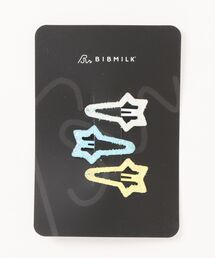 bibmilk(ru~N)BIBMILK GLITTER MINI STAR SLEEP PIN 3.2cm - 3PCS(ob^/wANbv)