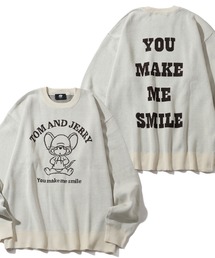 CORPUS　SELECT（コーパストーキョー）の「【Tom & Jerry/トム & ジェリー】アートワークデザイン ジャガードニット セーター（ニット/セーター）」