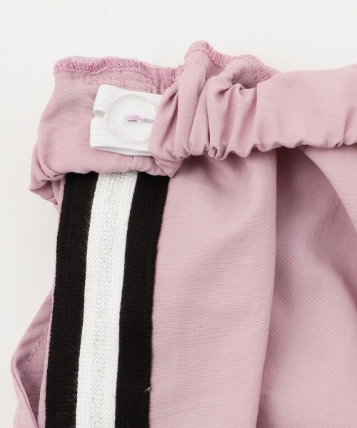 X-girl Stages(エックスガールステージス)の「【TBSドラマ フェイクマミー 着用アイテム】カーゴポケットラインパンツ(カーゴパンツ・キッズ・ピンク/ブラック/アイボリー・130cm/120cm/140cm/100cm/110cm)」の6枚目の写真