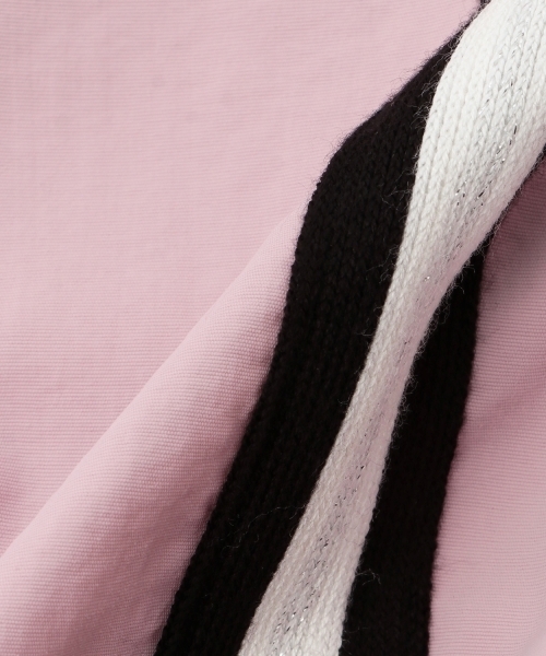 X-girl Stages(エックスガールステージス)の「【TBSドラマ フェイクマミー 着用アイテム】カーゴポケットラインパンツ(カーゴパンツ・キッズ・ピンク/ブラック/アイボリー・130cm/120cm/140cm/100cm/110cm)」の10枚目の写真