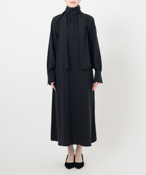 VERMEIL par iena（ヴェルメイユパーイエナ）の「NEW 2WAY ボウタイワンピース（ワンピース・レディース・ブラウン/ネイビー・FREE）」の11枚目の写真