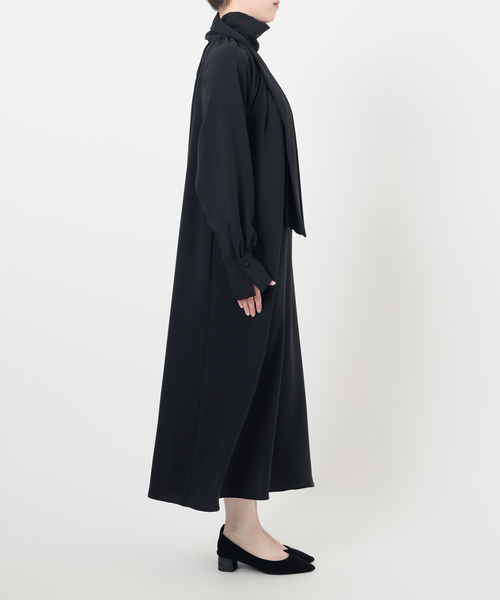 VERMEIL par iena（ヴェルメイユパーイエナ）の「NEW 2WAY ボウタイワンピース（ワンピース・レディース・ブラウン/ネイビー・FREE）」の14枚目の写真