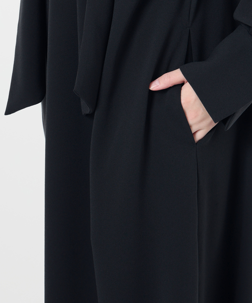 VERMEIL par iena（ヴェルメイユパーイエナ）の「NEW 2WAY ボウタイワンピース（ワンピース・レディース・ブラウン/ネイビー・FREE）」の17枚目の写真