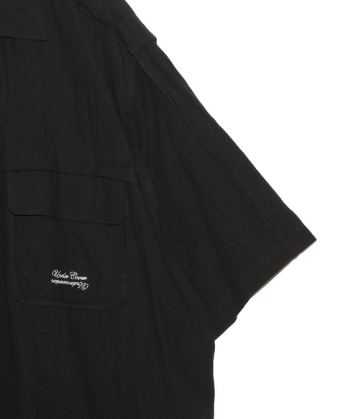 UNDERCOVER（アンダーカバー）の「UP1F4409（シャツ/ブラウス・メンズ・オフホワイト/ブラック×ホワイト/ブラック・2/4/3）」の6枚目の写真