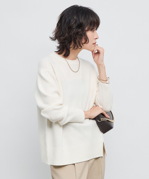 5Gノアリスクルーネックプルオーバーニット（ニット/セーター