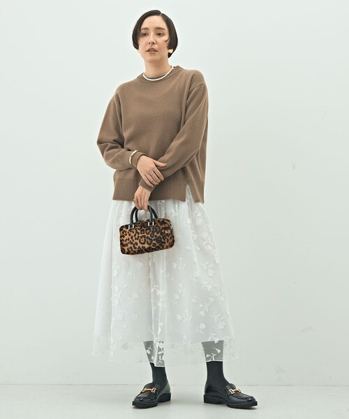 セール】5Gノアリスクルーネックプルオーバーニット（ニット/セーター