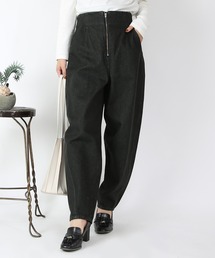 and it_（アンドイット）の「フロントジップカーブツイストカラーデニム（デニムパンツ）」