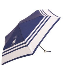 MOOMIN（ムーミン）の「MOOMIN ムーミン 雨晴兼用 軽量 折りたたみ傘 軽量 ボーダーリトルミイ柄 ミイ リトルミイ（折りたたみ傘）」