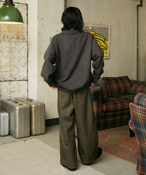 U.S. POLO ASSN./ユーエスポロアッスン 別注 SWEAT LIKE KNIT POLO