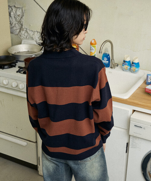 セール】U.S. POLO ASSN./ユーエスポロアッスン 別注 SWEAT LIKE KNIT