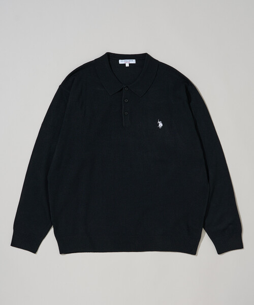 セール】U.S. POLO ASSN./ユーエスポロアッスン 別注 SWEAT LIKE KNIT