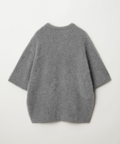 UNITED ARROWS（ユナイテッドアローズ）の「フォックスカシミヤ オーバーミドル プルオーバー（ニット/セーター・レディース・ライム/ブラック/グレー・FREE）」の17枚目の写真