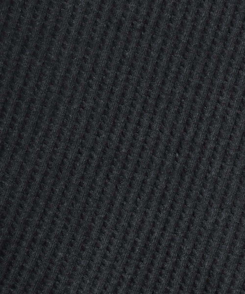 JEMORGAN（ジェーイーモーガン）の「JEMORGAN（ジェーイーモーガン）ヘビーウェイト ビッグワッフルロンT/長袖 無地 ユニセックス（Tシャツ/カットソー・メンズ・マスタード/ブラウン/ブラック/オフホワイト/アッシュグレー/グレー/チャコールグレー・M/L/XL/S）」の9枚目の写真