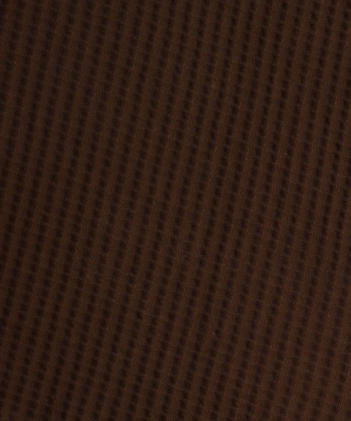 JEMORGAN（ジェーイーモーガン）の「JEMORGAN（ジェーイーモーガン）ヘビーウェイト ビッグワッフルロンT/長袖 無地 ユニセックス（Tシャツ/カットソー・メンズ・マスタード/ブラウン/ブラック/オフホワイト/アッシュグレー/グレー/チャコールグレー・M/L/XL/S）」の12枚目の写真