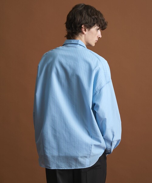 PUBLIC TOKYO（パブリックトウキョウ）の「ベーシックシアーシャツ（シャツ/ブラウス・メンズ・チェック/ストライプ・2/1）」の14枚目の写真