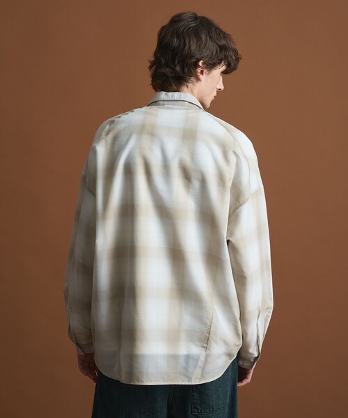 PUBLIC TOKYO（パブリックトウキョウ）の「ベーシックシアーシャツ（シャツ/ブラウス・メンズ・チェック/ストライプ・2/1）」の16枚目の写真