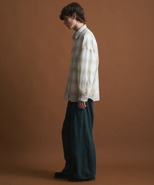 PUBLIC TOKYO（パブリックトウキョウ）の「ベーシックシアーシャツ（シャツ/ブラウス・メンズ・チェック/ストライプ・2/1）」の19枚目の写真