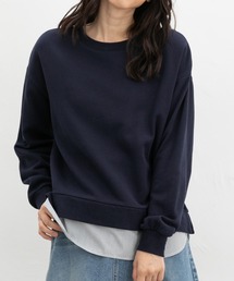 レイヤード風スウェット