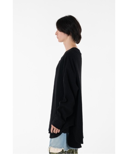 DISCOVERED(ディスカバード)の「SEPARATE WAFFLE CUTSEWN(Tシャツ/カットソー・メンズ・ホワイト/ブラック・SMALL/LARGE)」の17枚目の写真