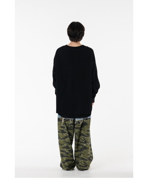 DISCOVERED(ディスカバード)の「SEPARATE WAFFLE CUTSEWN(Tシャツ/カットソー・メンズ・ホワイト/ブラック・SMALL/LARGE)」の11枚目の写真