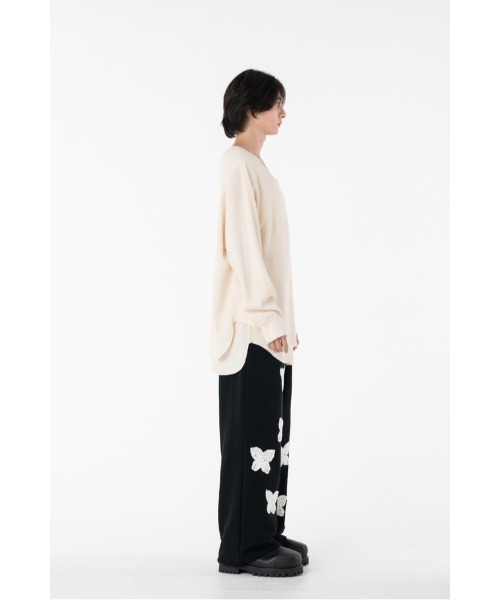 DISCOVERED(ディスカバード)の「SEPARATE WAFFLE CUTSEWN(Tシャツ/カットソー・メンズ・ホワイト/ブラック・SMALL/LARGE)」の3枚目の写真
