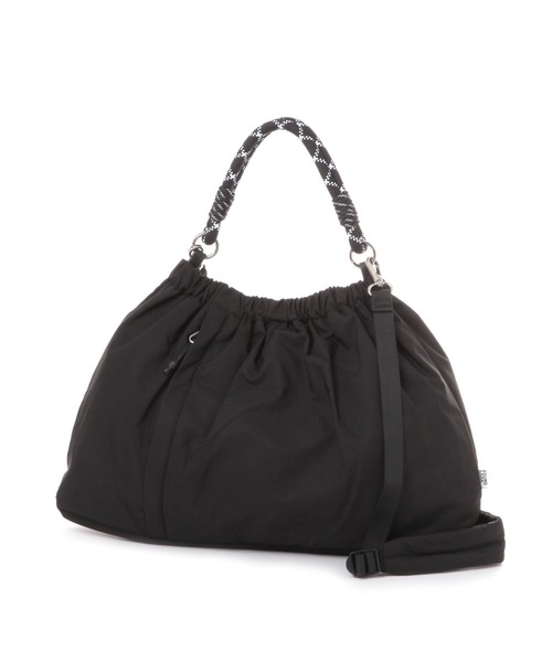 FOUND GOOD（ファウンドグッド）の「パラコードショルダー（ショルダーバッグ・レディース・アイボリー/グレー系2/ブラック・FREE）」の4枚目の写真