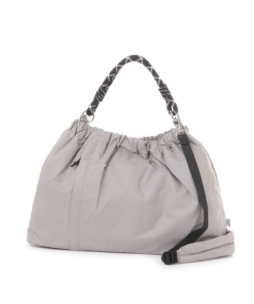 FOUND GOOD（ファウンドグッド）の「パラコードショルダー（ショルダーバッグ・レディース・アイボリー/グレー系2/ブラック・FREE）」の5枚目の写真