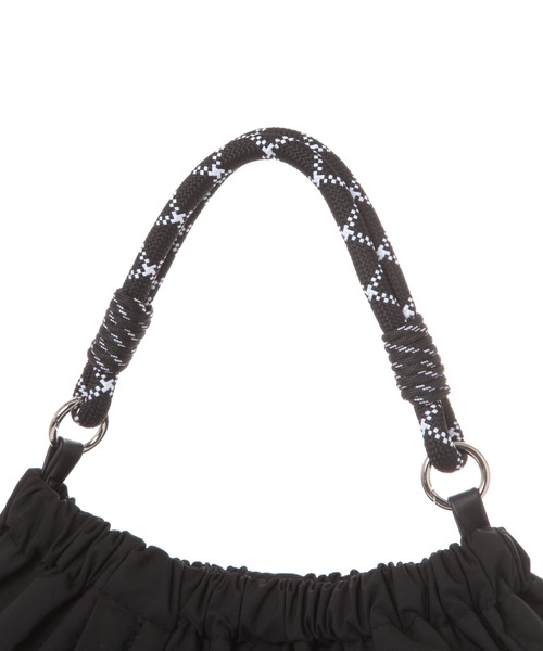 FOUND GOOD（ファウンドグッド）の「パラコードショルダー（ショルダーバッグ・レディース・アイボリー/グレー系2/ブラック・FREE）」の13枚目の写真