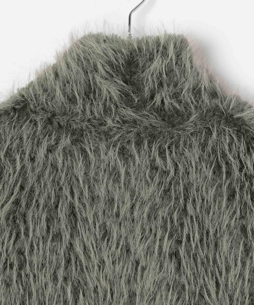 3.3 Field Trip （3.3フィールドトリップ）の「3.3 Field Trip／モコモコファージャケット（ブルゾン・レディース・グレー/ブラウン・FREE）」の19枚目の写真