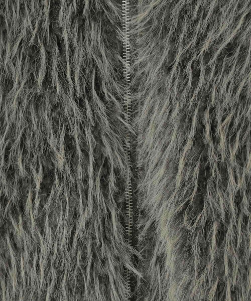 3.3 Field Trip （3.3フィールドトリップ）の「3.3 Field Trip／モコモコファージャケット（ブルゾン・レディース・グレー/ブラウン・FREE）」の22枚目の写真