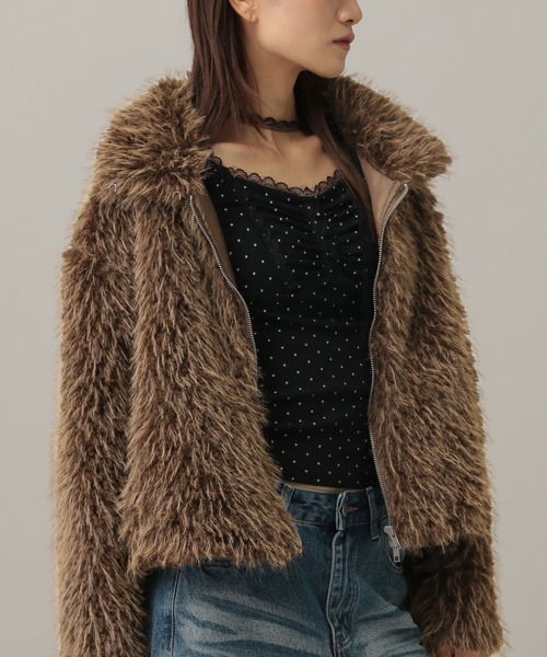 もふもふ セール】3.3 Field Trip／モコモコファージャケット（ブルゾン）｜3.3