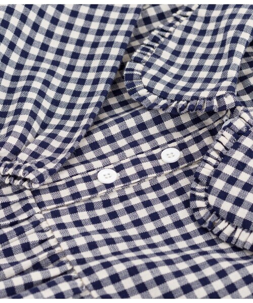 PETIT BATEAU(プチバトー)の「ワンピース(ワンピース・キッズ・ホワイト×ブルー・3YEAR/4YEAR/5YEAR)」の3枚目の写真