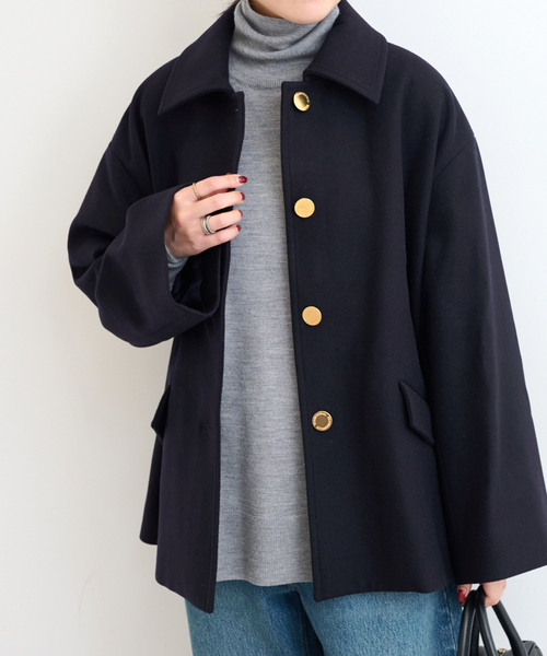TRADITIONAL WEATHERWEAR】LINTON SHORT：ショートコート（ステン