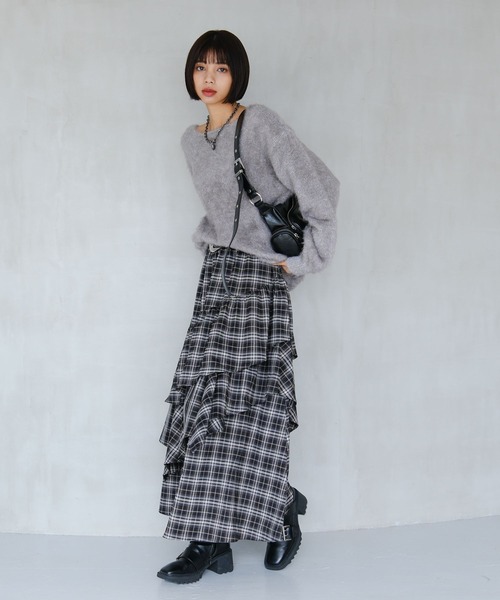 PAGEBOY(ページボーイ)の「ヴィンテージアウトポケットBAG(ショルダーバッグ・レディース・レッド/ブラウン系その他/ブラック・FREE)」の5枚目の写真