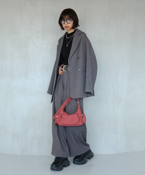 PAGEBOY(ページボーイ)の「ヴィンテージアウトポケットBAG(ショルダーバッグ・レディース・レッド/ブラウン系その他/ブラック・FREE)」の18枚目の写真